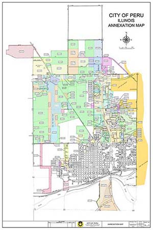 City of Peru Annexation map